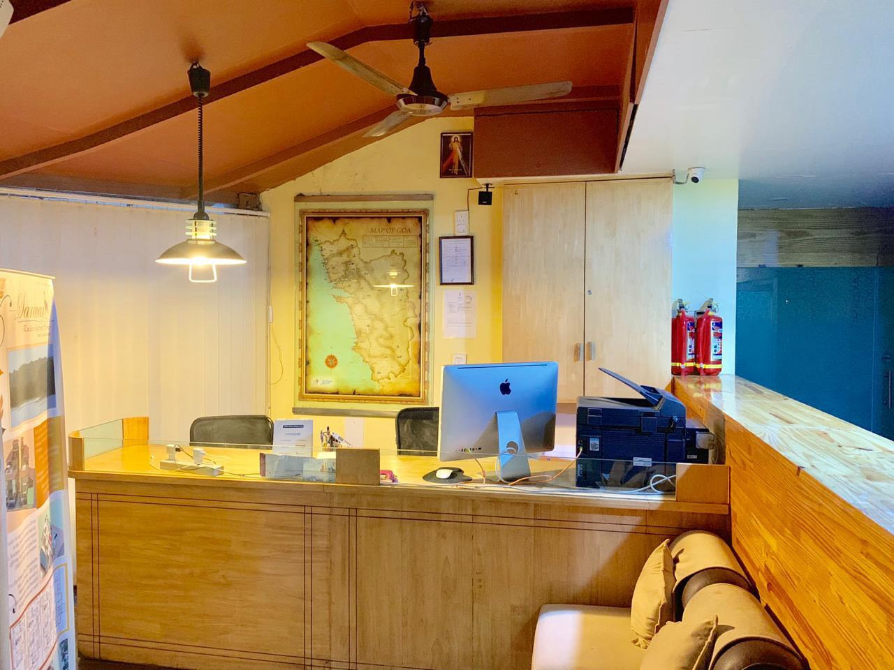 Reception area at Patto Business Centre